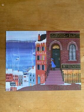 Miss Rumphius Book Page Print